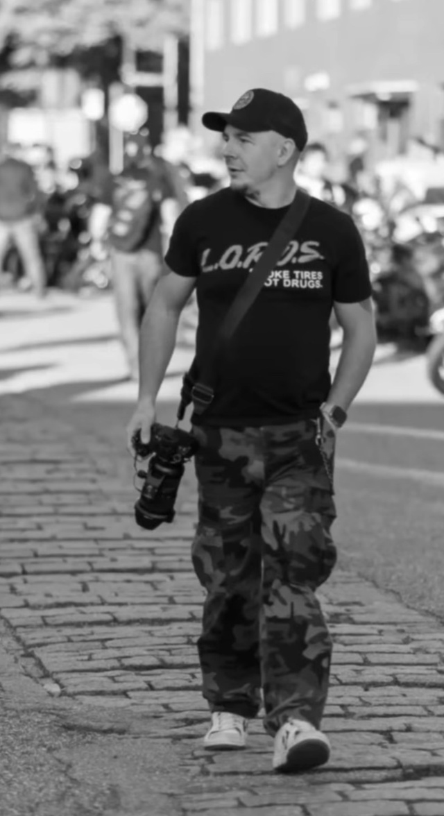 Motorcycle photographer
