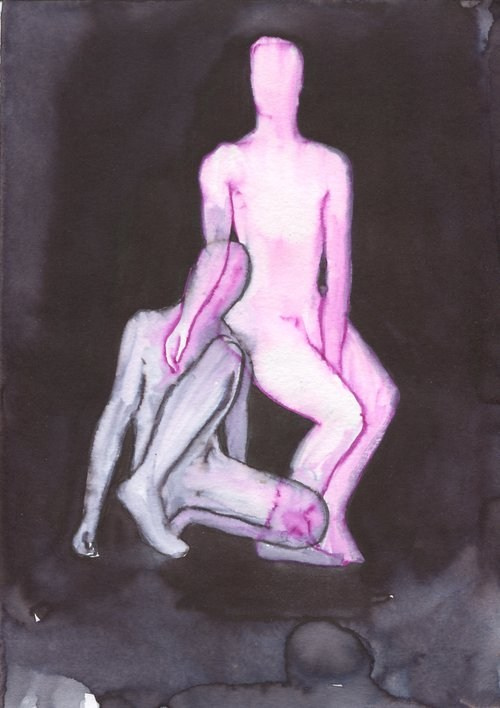 Life Drawing, Moscow. Marina Antonova