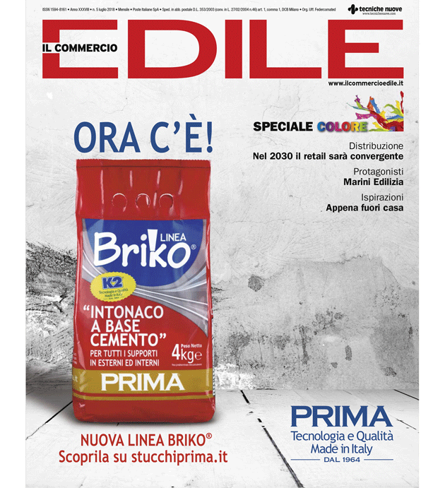 article published on Il commercio Edile, Technical Magazine