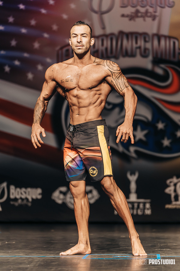 NPC MID USA 2022 MENS PREJUDGING. Photo & Video Production Studio #1