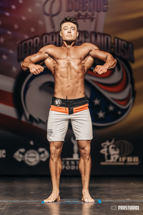 NPC MID USA 2022 MENS PREJUDGING. Photo & Video Production Studio #1