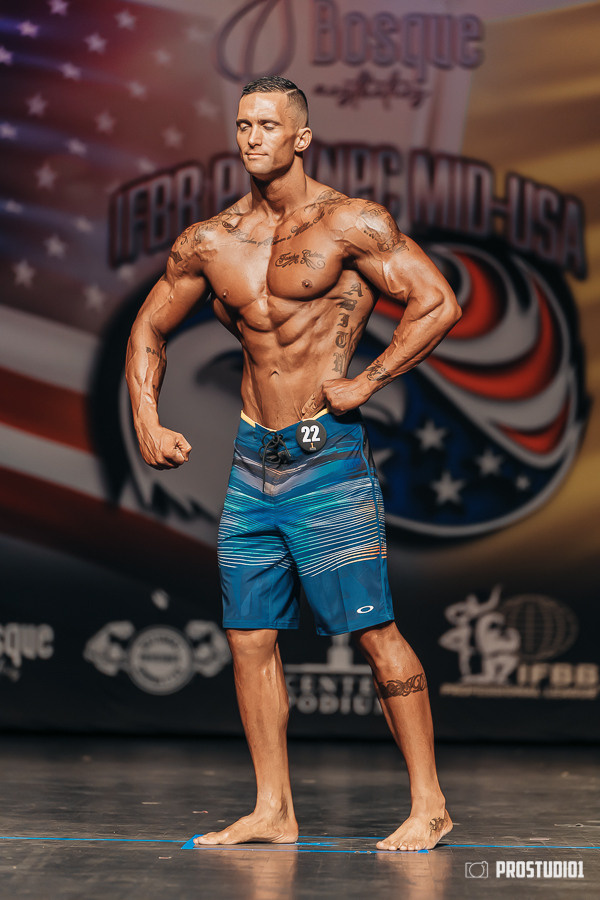 NPC MID USA 2022 MENS PREJUDGING. Photo & Video Production Studio #1