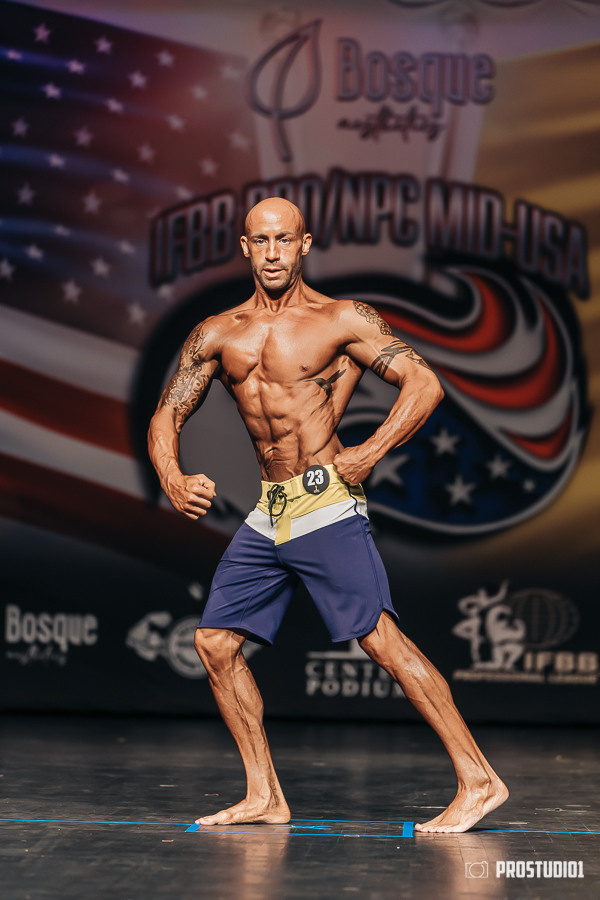NPC MID USA 2022 MENS PREJUDGING. Photo & Video Production Studio #1