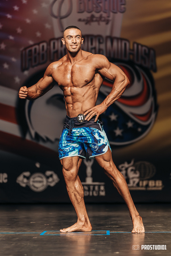 NPC MID USA 2022 MENS PREJUDGING. Photo & Video Production Studio #1