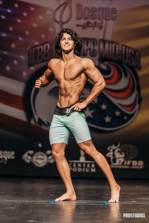 NPC MID USA 2022 MENS PREJUDGING. Photo & Video Production Studio #1