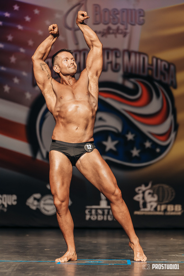 NPC MID USA 2022 MENS PREJUDGING. Photo & Video Production Studio #1