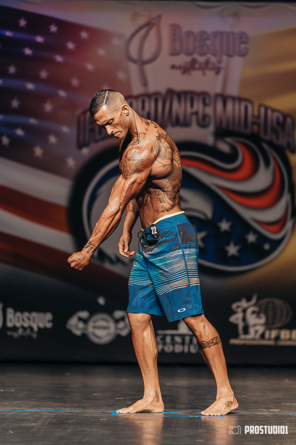 NPC MID USA 2022 MENS PREJUDGING. Photo & Video Production Studio #1