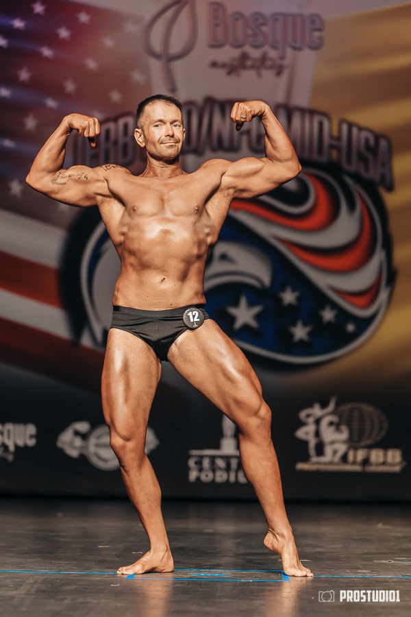 NPC MID USA 2022 MENS PREJUDGING. Photo & Video Production Studio #1