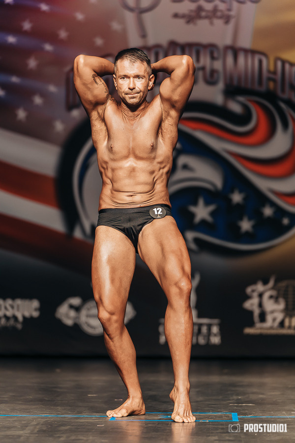 NPC MID USA 2022 MENS PREJUDGING. Photo & Video Production Studio #1