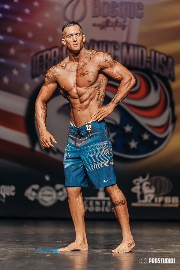 NPC MID USA 2022 MENS PREJUDGING. Photo & Video Production Studio #1