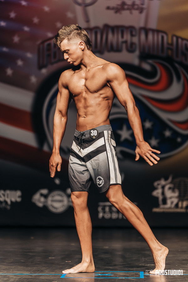NPC MID USA 2022 MENS PREJUDGING. Photo & Video Production Studio #1