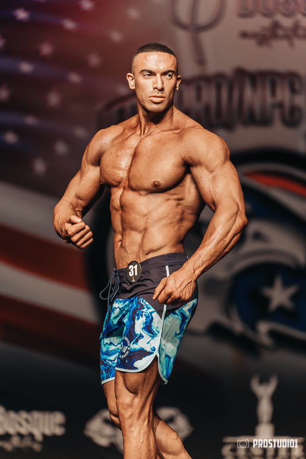 NPC MID USA 2022 MENS PREJUDGING. Photo & Video Production Studio #1