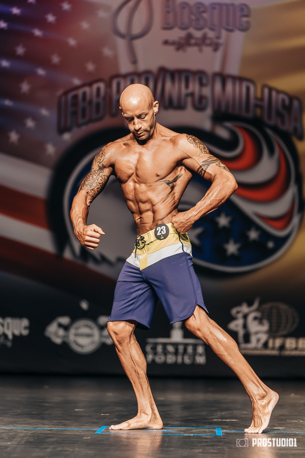 NPC MID USA 2022 MENS PREJUDGING. Photo & Video Production Studio #1