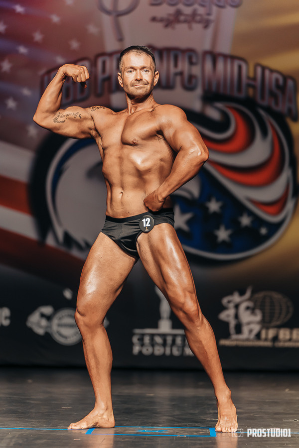 NPC MID USA 2022 MENS PREJUDGING. Photo & Video Production Studio #1