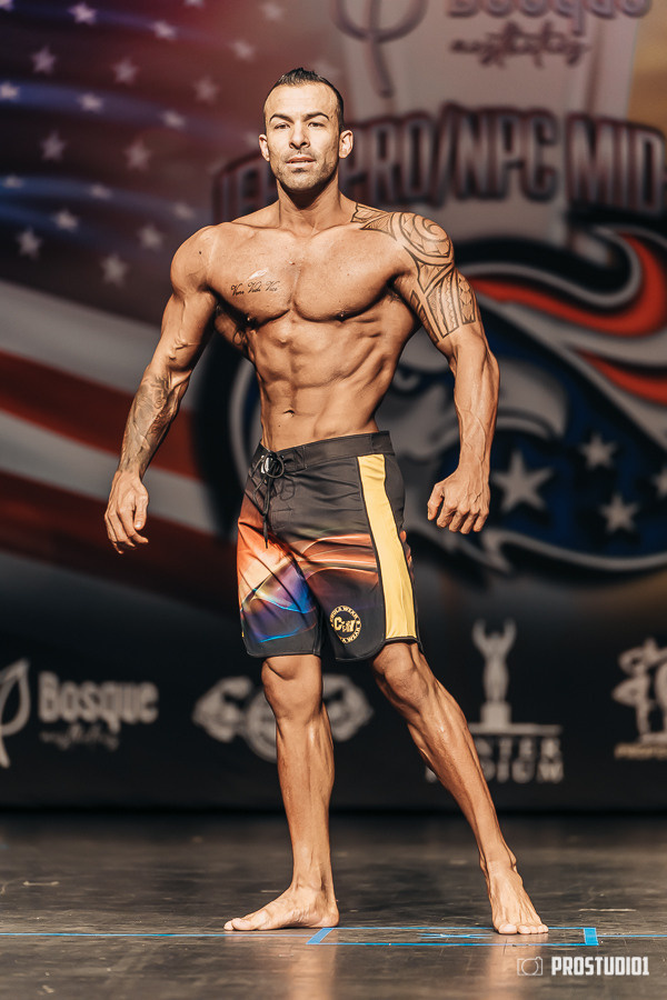 NPC MID USA 2022 MENS PREJUDGING. Photo & Video Production Studio #1