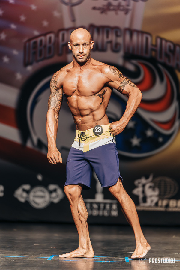 NPC MID USA 2022 MENS PREJUDGING. Photo & Video Production Studio #1