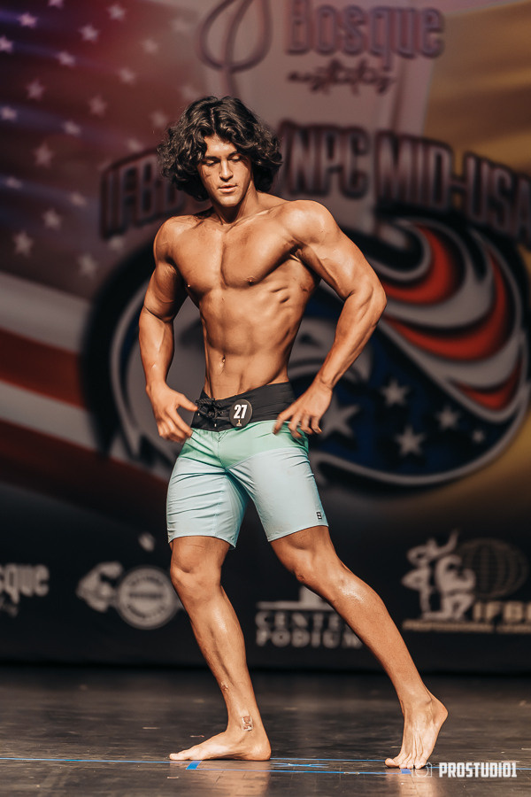 NPC MID USA 2022 MENS PREJUDGING. Photo & Video Production Studio #1