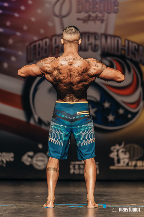 NPC MID USA 2022 MENS PREJUDGING. Photo & Video Production Studio #1