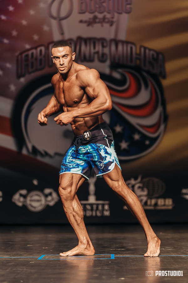 NPC MID USA 2022 MENS PREJUDGING. Photo & Video Production Studio #1