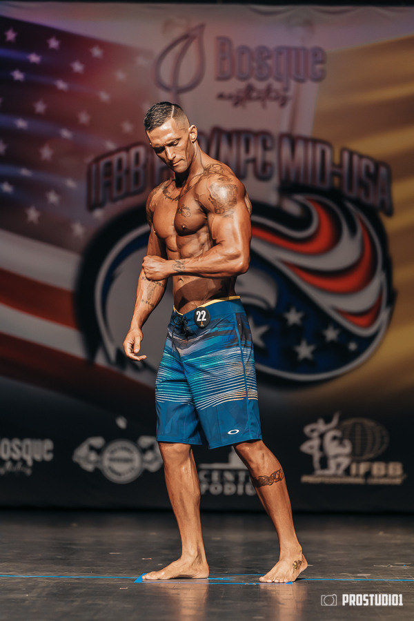 NPC MID USA 2022 MENS PREJUDGING. Photo & Video Production Studio #1
