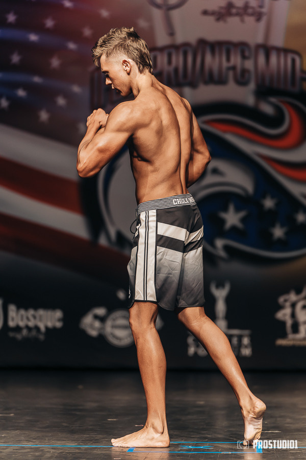 NPC MID USA 2022 MENS PREJUDGING. Photo & Video Production Studio #1