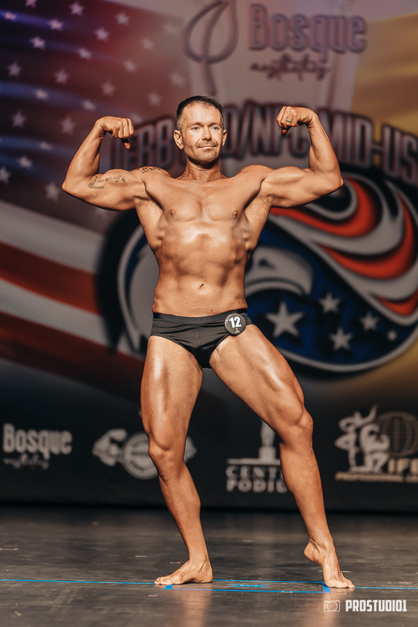 NPC MID USA 2022 MENS PREJUDGING. Photo & Video Production Studio #1