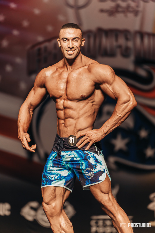 NPC MID USA 2022 MENS PREJUDGING. Photo & Video Production Studio #1