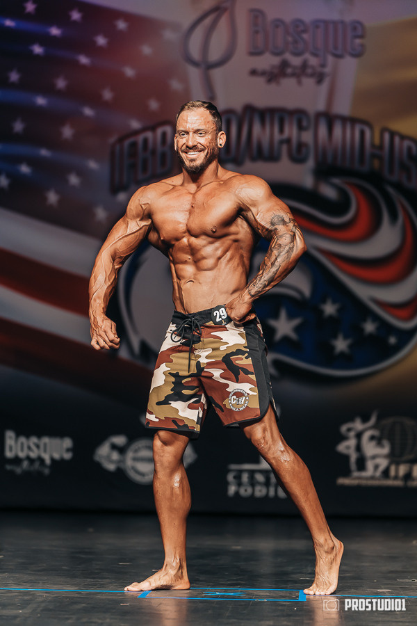 NPC MID USA 2022 MENS PREJUDGING. Photo & Video Production Studio #1
