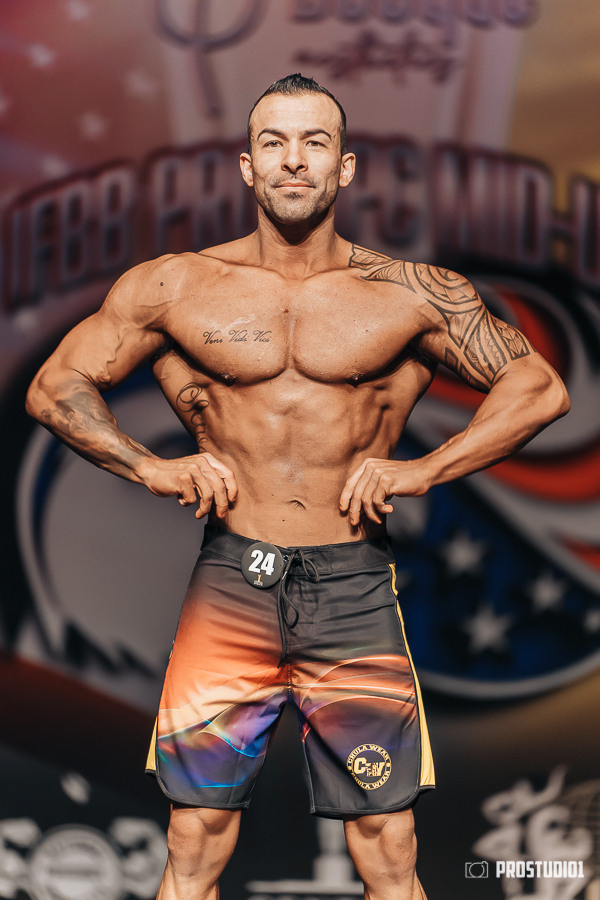 NPC MID USA 2022 MENS PREJUDGING. Photo & Video Production Studio #1