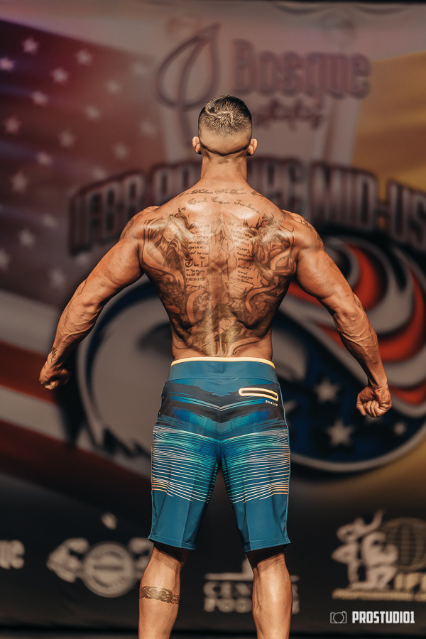 NPC MID USA 2022 MENS PREJUDGING. Photo & Video Production Studio #1