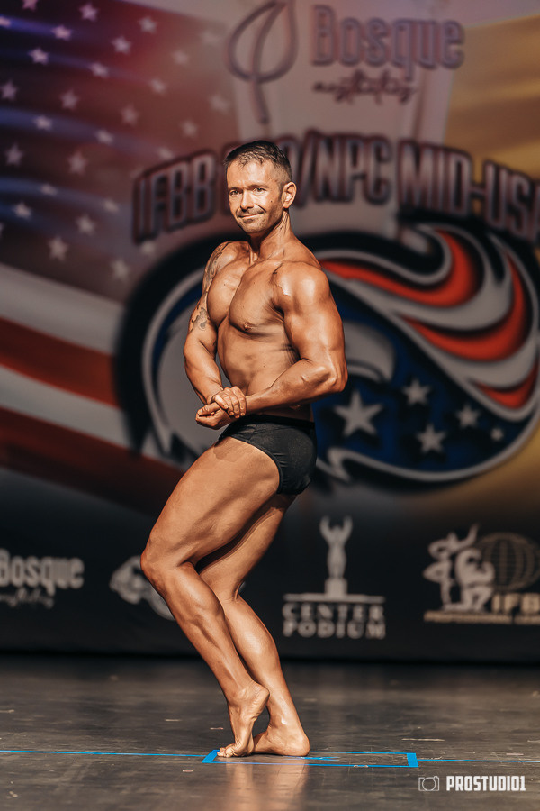 NPC MID USA 2022 MENS PREJUDGING. Photo & Video Production Studio #1