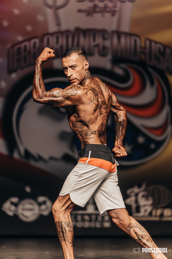 NPC MID USA 2022 MENS PREJUDGING. Photo & Video Production Studio #1