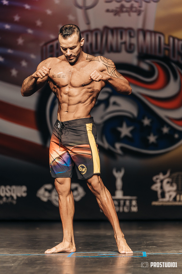 NPC MID USA 2022 MENS PREJUDGING. Photo & Video Production Studio #1