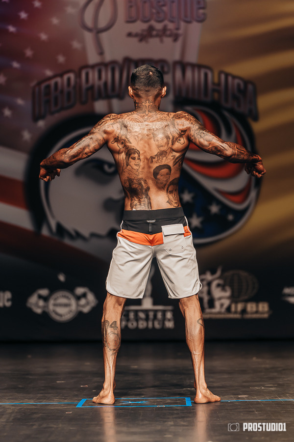 NPC MID USA 2022 MENS PREJUDGING. Photo & Video Production Studio #1