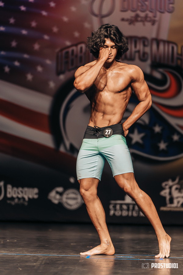 NPC MID USA 2022 MENS PREJUDGING. Photo & Video Production Studio #1