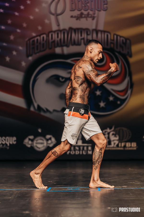 NPC MID USA 2022 MENS PREJUDGING. Photo & Video Production Studio #1