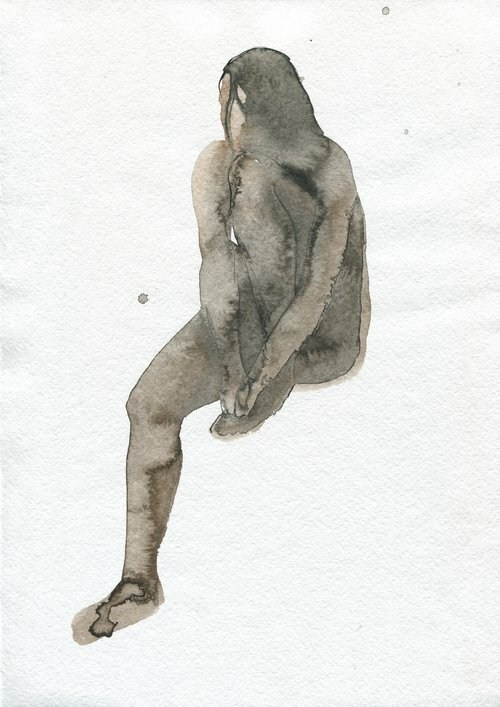 Life Drawing, Moscow. Marina Antonova