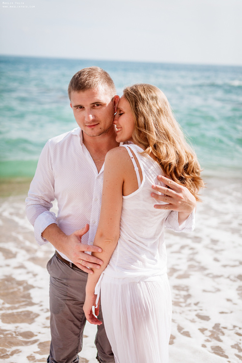 Вечерняя фотосессия  в Ллорет де Мар. Фотограф в Барселоне Испании Маслик Юлия