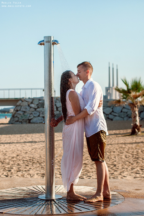 Летняя фотосессия в Барселоне. Фотограф в Барселоне Испании Маслик Юлия