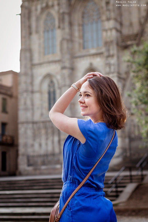 Непринужденная фотопрогулка по Барселоне. Фотограф в Барселоне Испании Маслик Юлия