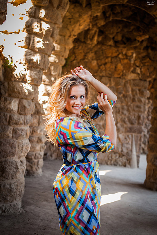 Модная фотосессия в Барселоне. Фотограф в Барселоне Испании Маслик Юлия