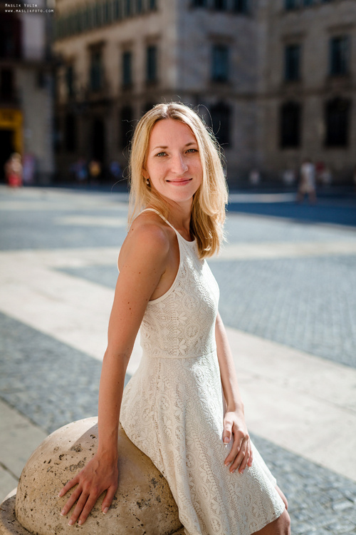 Летняя семейная фотосессия в Барселоне. Фотограф в Барселоне Испании Маслик Юлия