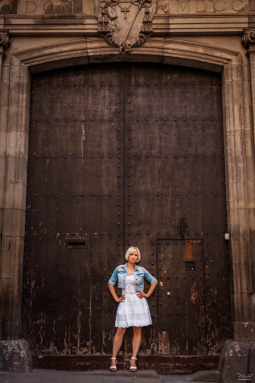 Портретная фотосессия в Парке Гуэль. Фотограф в Барселоне Испании Маслик Юлия