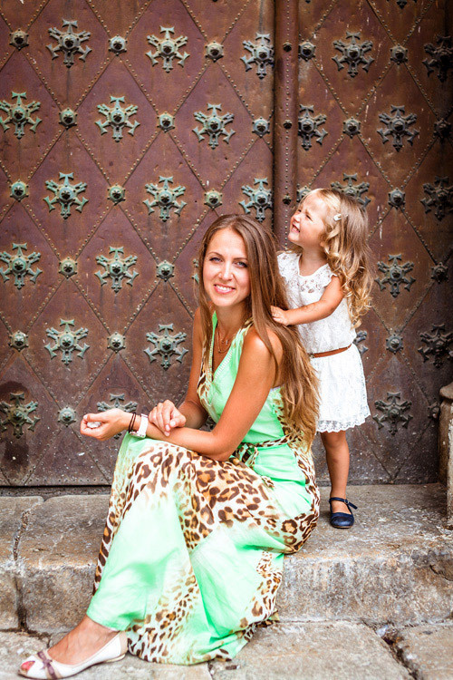 Sesión fotográfica familiar en Tarragona. Fotógrafo en Barcelona  Maslik Yulia