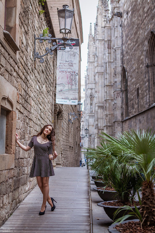 Весенняя фотосессия в Барселоне. Фотограф в Барселоне Испании Маслик Юлия