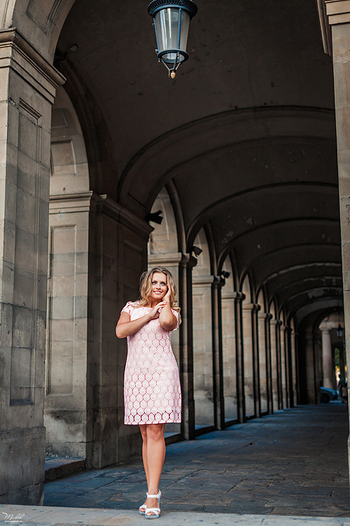 Модная фотосессия в Барселоне. Фотограф в Барселоне Испании Маслик Юлия