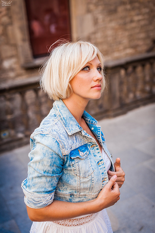 Портретная фотосессия в Парке Гуэль. Фотограф в Барселоне Испании Маслик Юлия