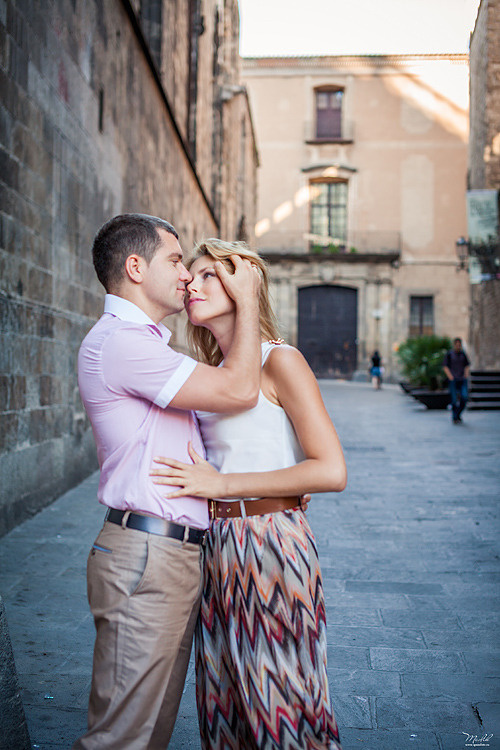 Летняя семейная фотосессия в Барселоне. Фотограф в Барселоне Испании Маслик Юлия