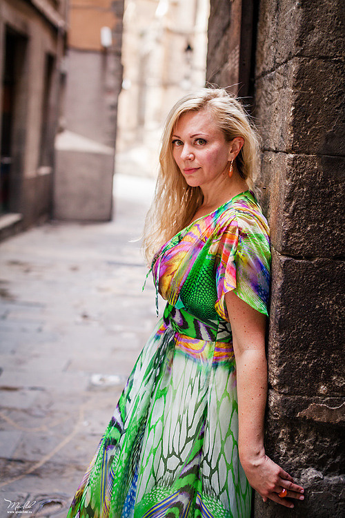 Женская фотосессия в Барселоне. Фотограф в Барселоне Испании Маслик Юлия