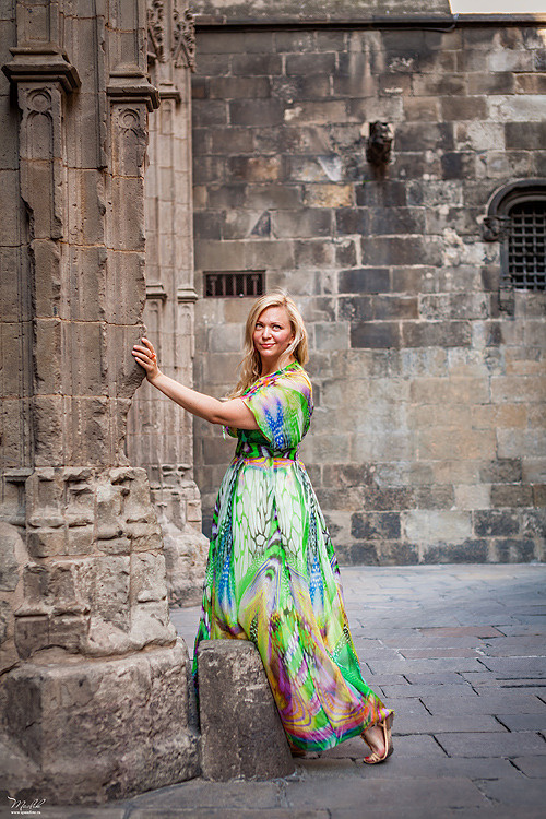 Женская фотосессия в Барселоне. Фотограф в Барселоне Испании Маслик Юлия